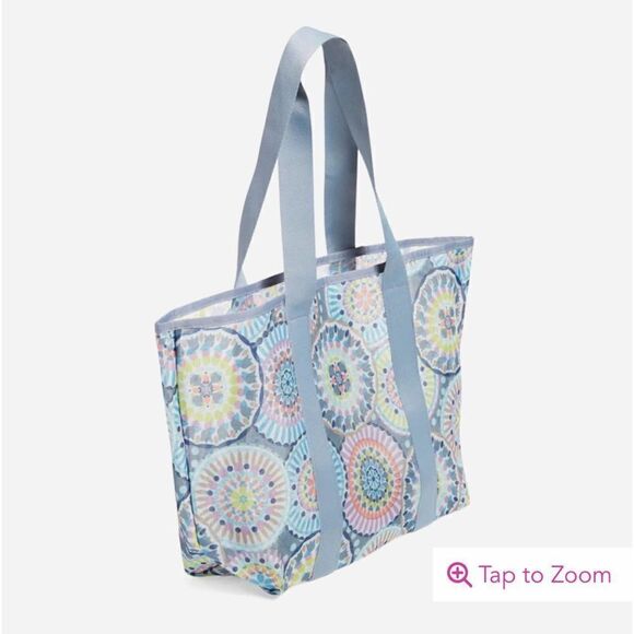 Vera Bradley Factory Style Mesh Beach Bundle in Sunny Medallion NWT - Picture 2 of 4